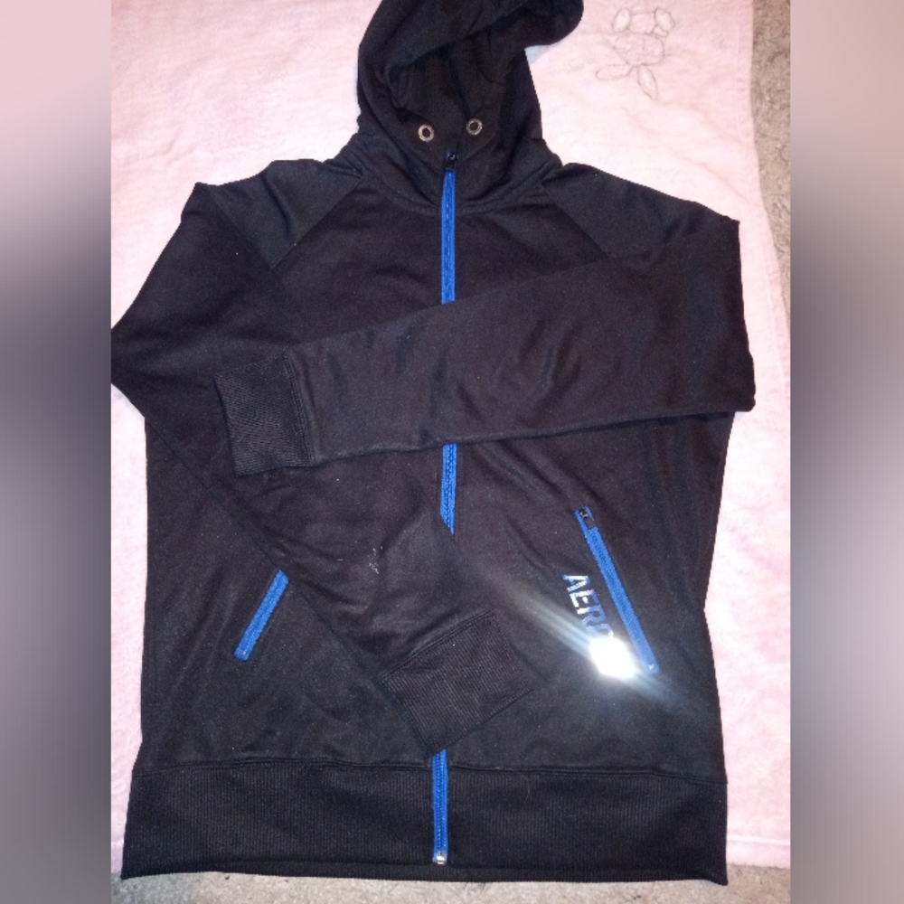 Aeropostale full zip light jacket LARGE